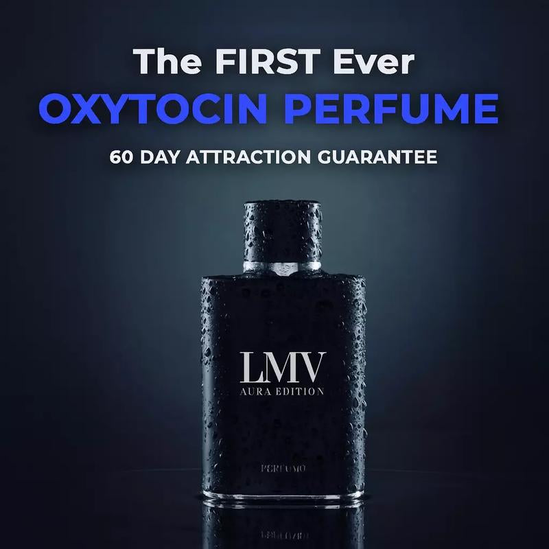 LMV AURA Cologne for Men, Enhance Social Attraction & Confidence, Fresh, Woody,An Excellent Gift Choice for Christmas and New Year.