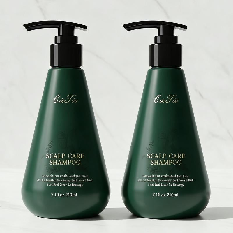 Scalp Care Shampoo with 15 Rare Botanical Extracts, Deep Cleanses Hair Follicles, Gently Nourishes Scalp, Promotes Hair Growth, Strengthens Strands, Hair Loss Treatment for Thinning Hair, Unisex Hair & Scalp Care Essence, Controls Oil for Voluminous Lift