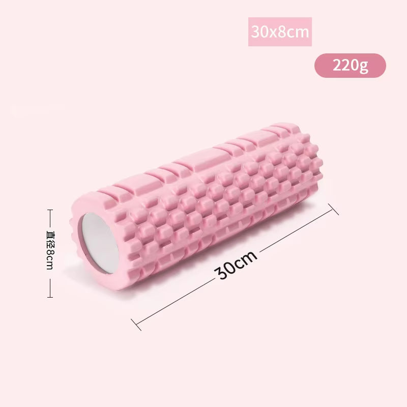 30CM Yoga Roller Massage Foam Myofascial Release Roll Gym Foam Roller Foam Sports Roller Gym 10Cm Fitness YJZ01