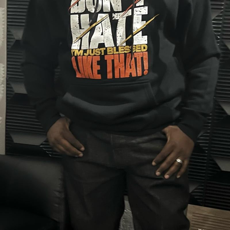 Don’T Hate Hoodie Menswear Tops Pullover Man Long Sleeve Sweatshirts Wetsuit Casual